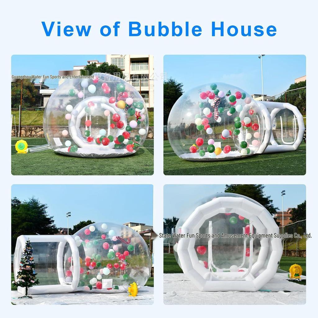 Influencer Starry Sky Outdoor Inflatable Bubble Tent – Transparent Camping House
