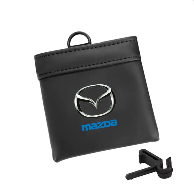 Car Storage Bag Air Outlet Debris Bag Phone Key Tidy Hanging Organizer Bag for Mazda 3 bk bl 323 Axela Atenza CX-3 CX-4 CX5 CX-7 vf2