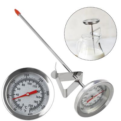 Milk Coffee Food Meat Gauge Probe Thermometer Cooking Temperature Meter 0~200℃ Stainless Steel Kitchen Tools