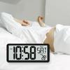 Square Wall Clock Series 13.8inch Large Digital Jumbo Electronic Clock Multi-Functional Big Screen Number Digital Alarm Clock