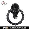 Creative Large Gear Wall Clock Modern Design Silent Mechanism 33d Watch Metal Living Room Gear Clocks Wall Home Deocr Gift Ideas