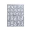 Japanese Airbrush Snowflake Nail Art Hollow Stickers