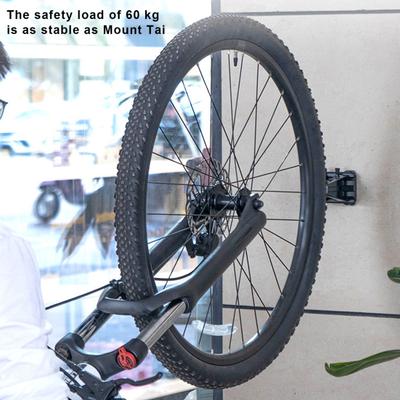 Supporto per portabiciclette con viti ad espansione Robusto portante Non facilmente deformabile Supporto per bici verticale Supporto per bici a parete regolabile