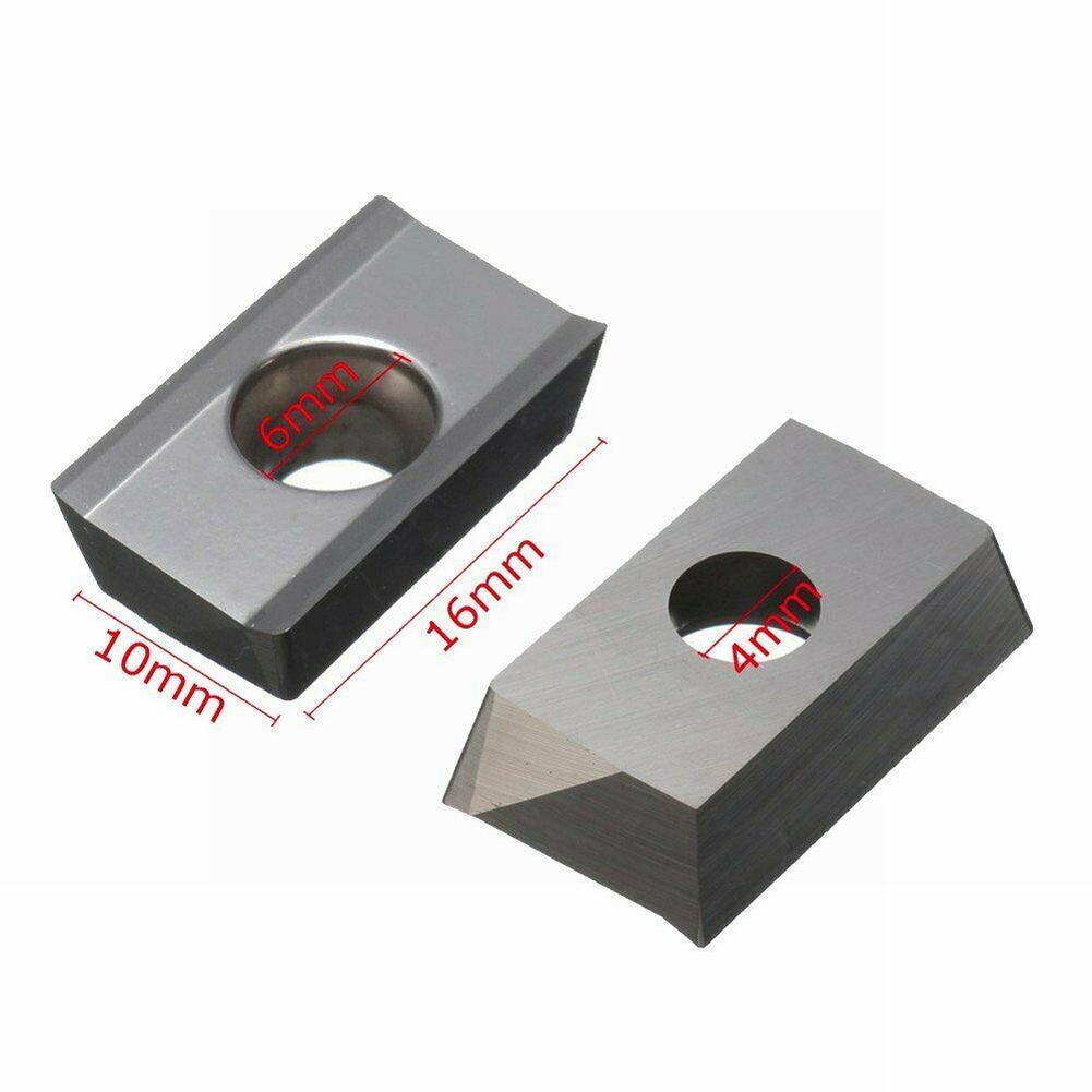 10pcs APKT1604PDFRMA H01 Milling Carbide Inserts for Aluminum CNC Machining with Tight Tolerance and Easy Change
