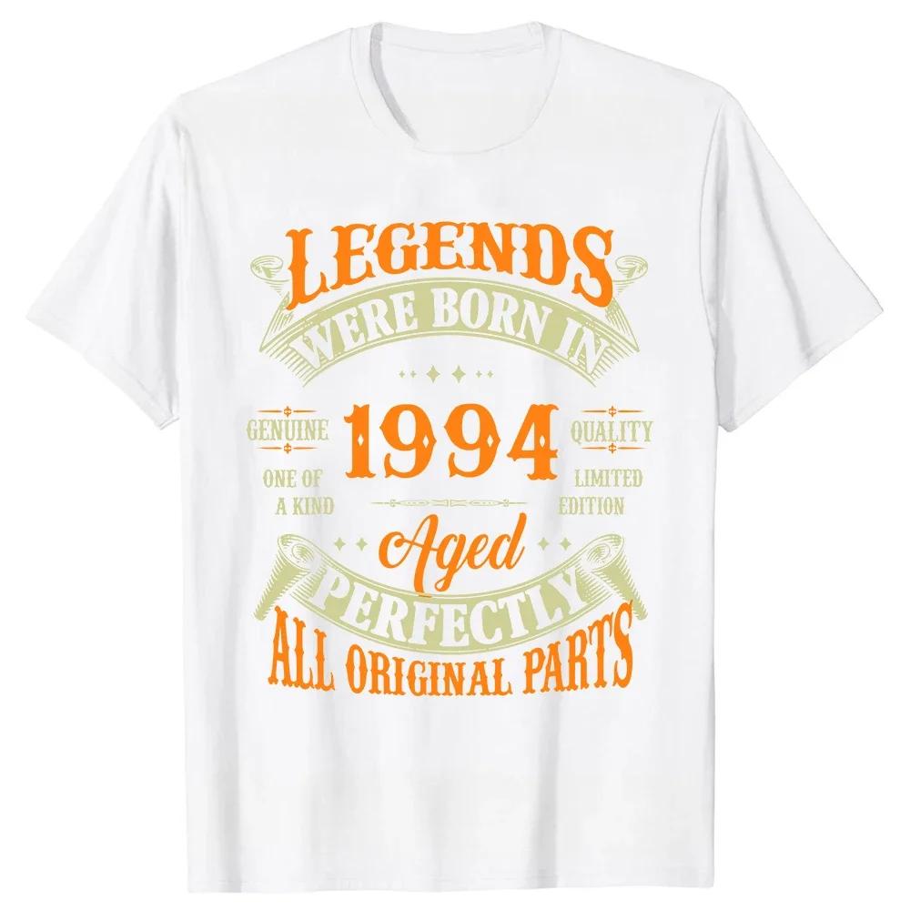 Summer Graphic Streetwear Short Sleeve Tshirt Mens Clothing Legend 1994 Birthday Gifts 31 Year Old 31th Bday Present T Shirt