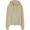 Equestrian Knight Motif Zip-Up Drawstring Hoodie Men's 80901311