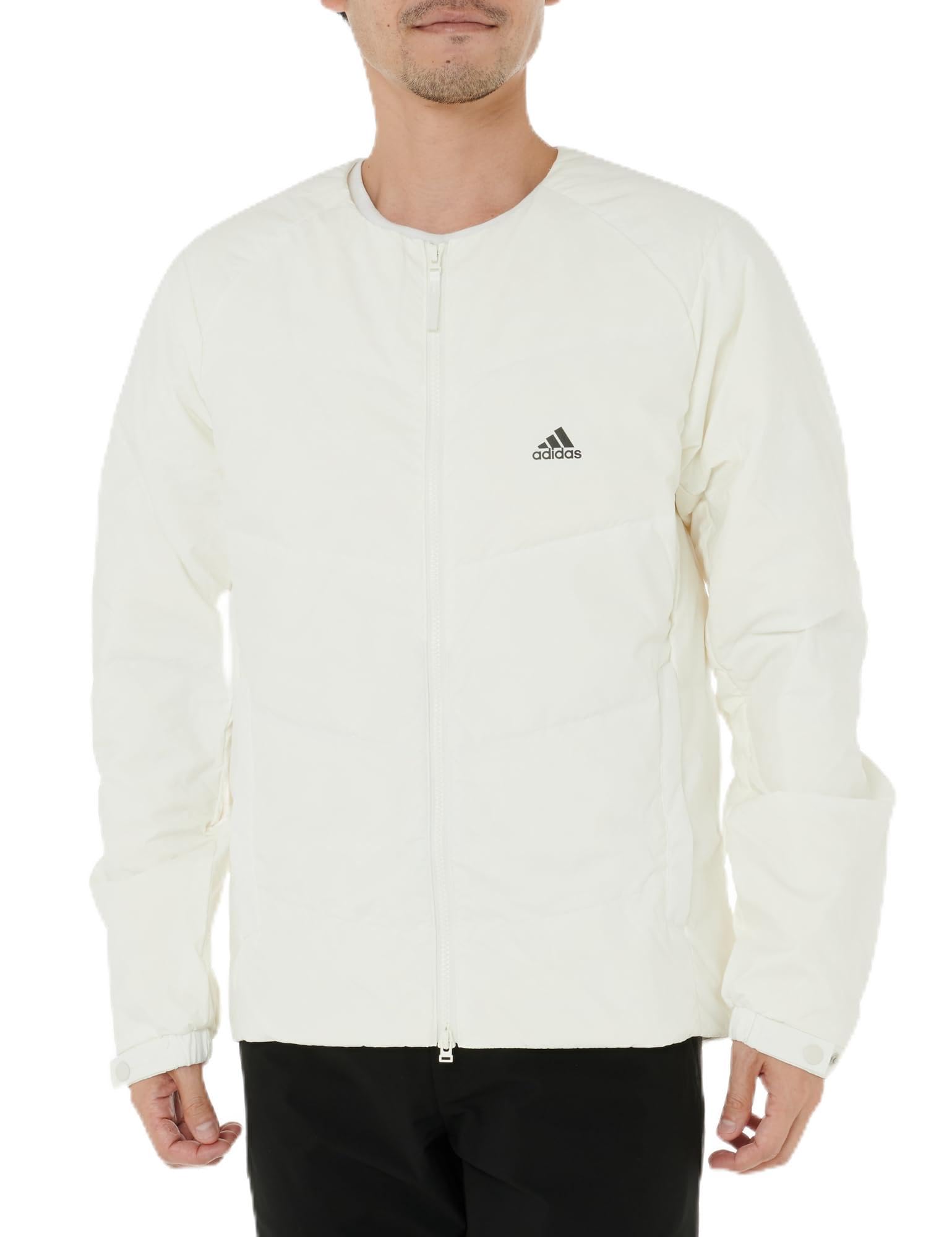

Jacket Small Logo Regular Fit Lightweight Down Jacket KWX68 [Adidas] Must-have Men s Off-White (JG8504) J/XL