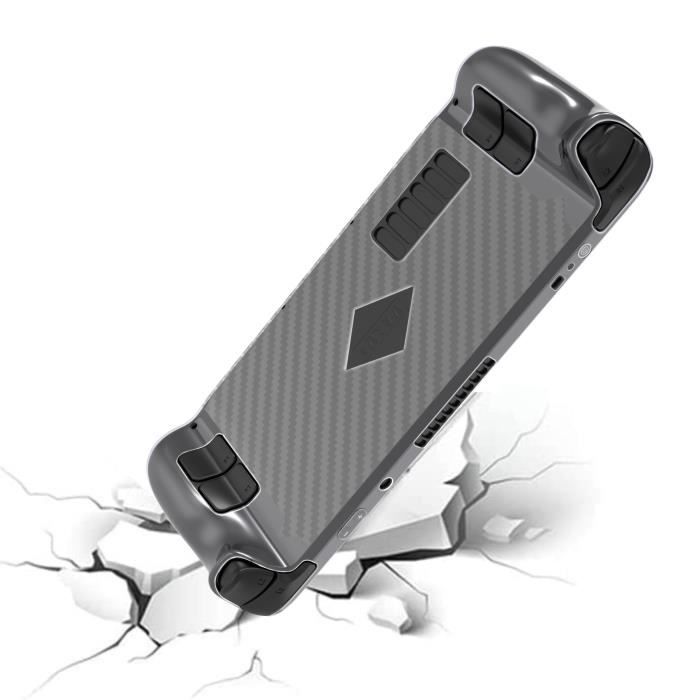 Valve STEAM DECK Console Case - Transparent TPU Soft Silicone Protective Anti-Scratch Anti-Shock Phonillico®