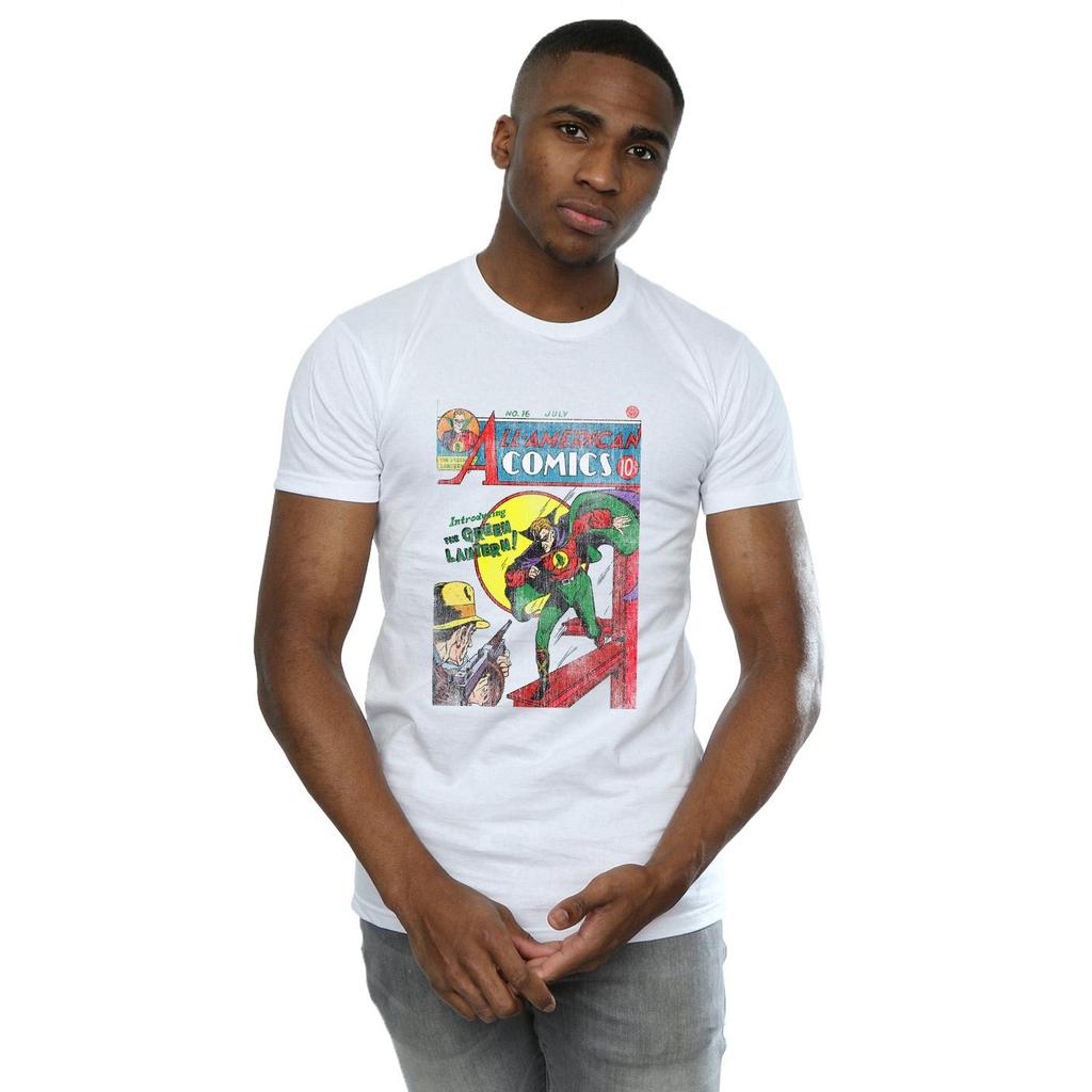 DC Comics Mens Justice League All American Comics Issue 16 Cover T-Shirt