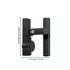 Drill Combination Latch Easy Installation Keyless Hasp Lock Zinc Alloy Construction 90 Degree