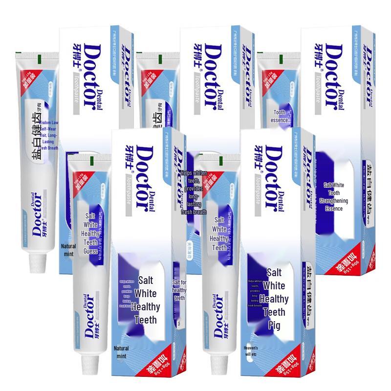 Dr. Toothpaste Salt White 5-Pack
