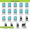 YUE LU LIVE Commercial Automatic Snow Flake Ice Machine