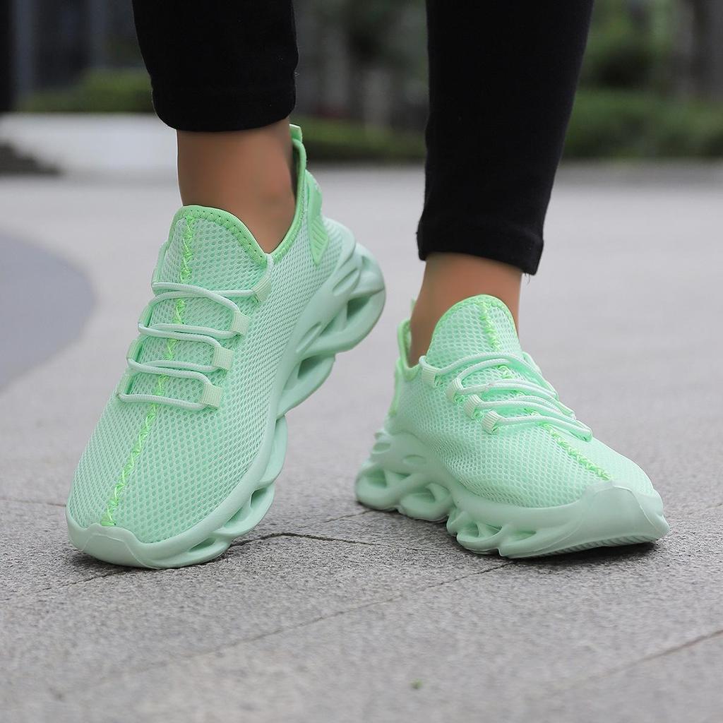 Freizeit-Sportschuhe aus Mesh für Herren in großen Größen – Leicht, stoßdämpfend, weiche, gedrehte Sohle zum Laufen
