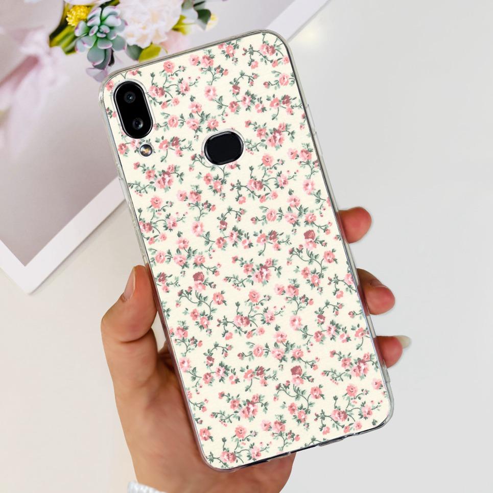 For Samsung Galaxy A10s SM-A107F Case Cute Dinosaur Astronaut Clear Silicon Soft Cover For Samsung A10s A 10 S A10 Phone Case