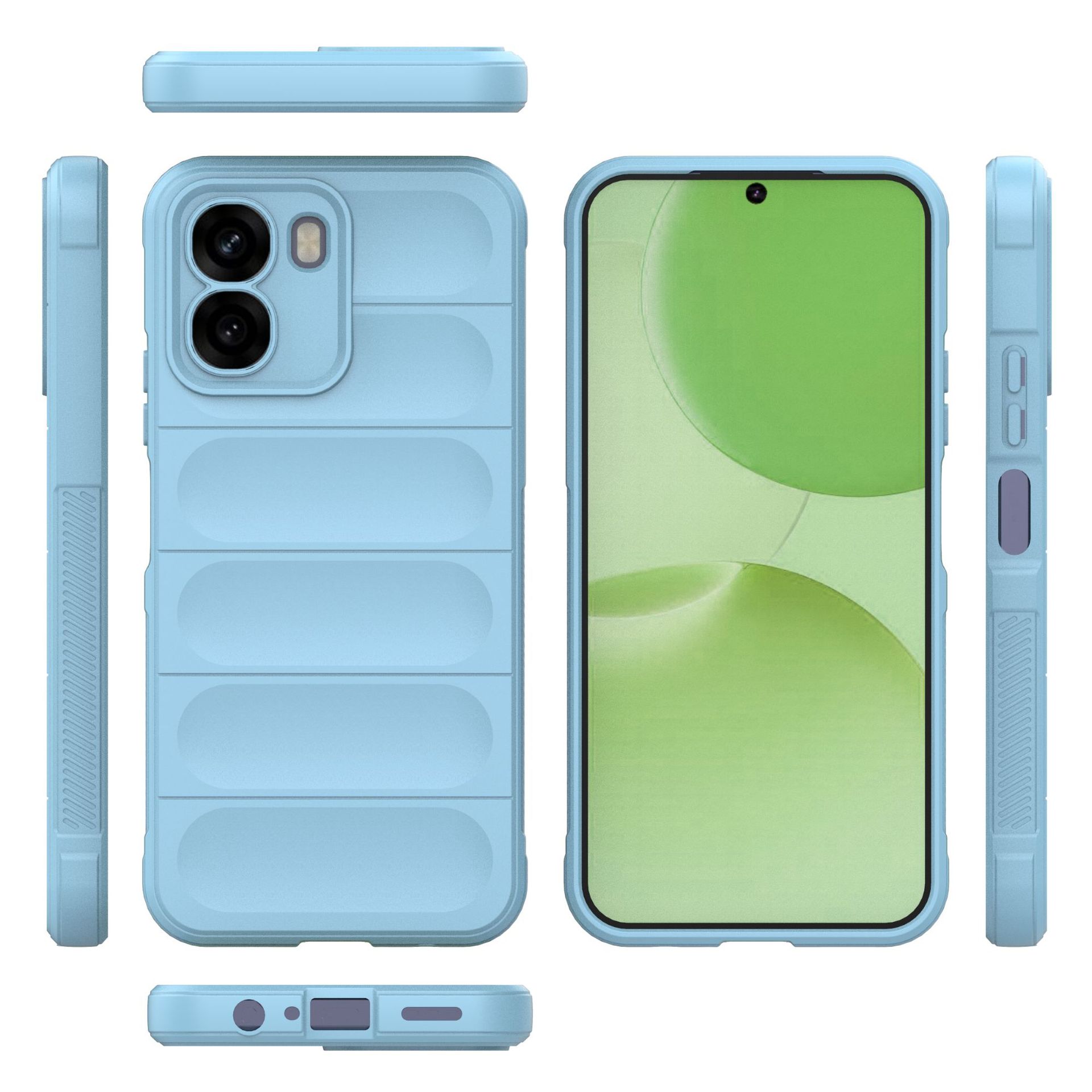 

Oppo A6X Phone Case,Soft TPU Shockproof Cover Phone Case Cover for Oppo A6X світло-синій колір