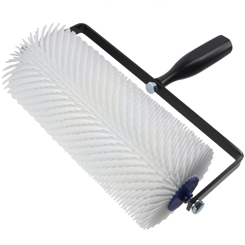10 inches Latex Floor Plastic Self Compound Roller Spike Roller  Epoxy Floor Paint Construction.