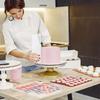 Cake Smoother Stripes Edge Side Cake Scraper Frosting Scraper for Cakes Smooth