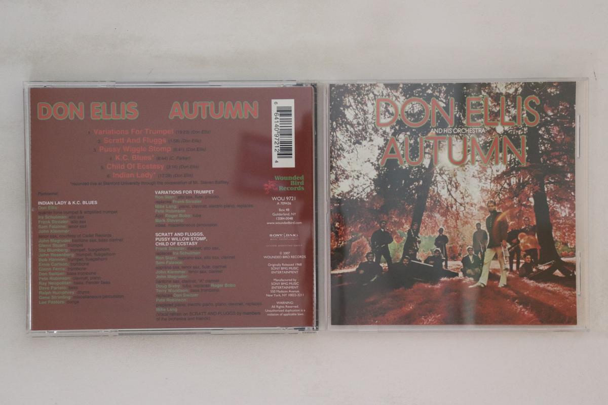 

CD DON ELLIS ORCHESTRA Autumn WOU9721 WOUNDED BIRD R 2007 US Jazz Used
