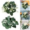 Candle Ring Decor Decorative Table Centerpiece Candle Wreath Boho Wreath for Wedding Festival Kitchen Celebration Front Door