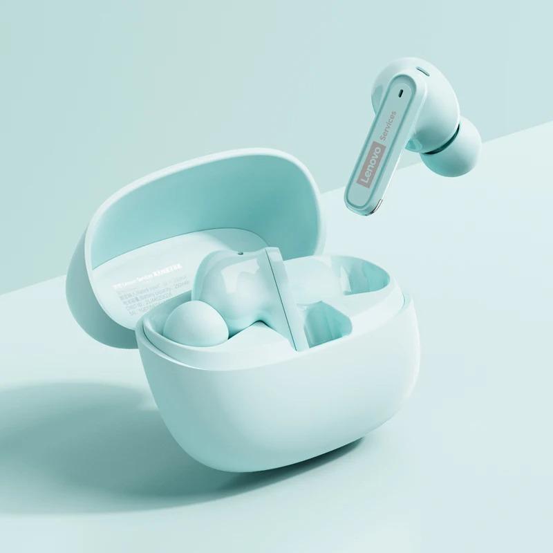 NEW Lenovo LE216 ANC Bluetooth 6.0 Earbuds TWS Wireless In-Ear Earphones Active Noise Cancellation HD Call Headphones 30H Long Battery Life Earbuds