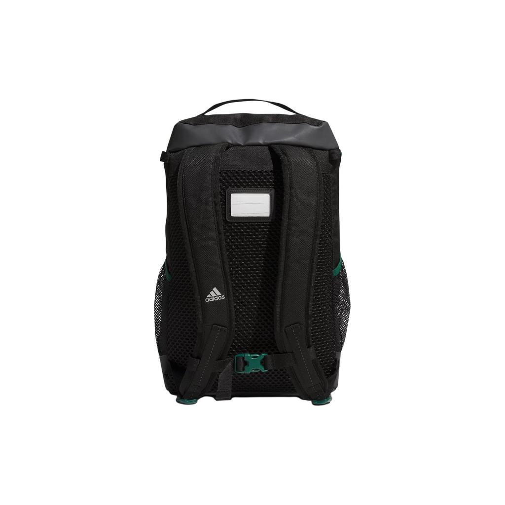 Adidas Logo Zipper Closure Recycled Polyester Backpack Men Backpacks Black IM5199