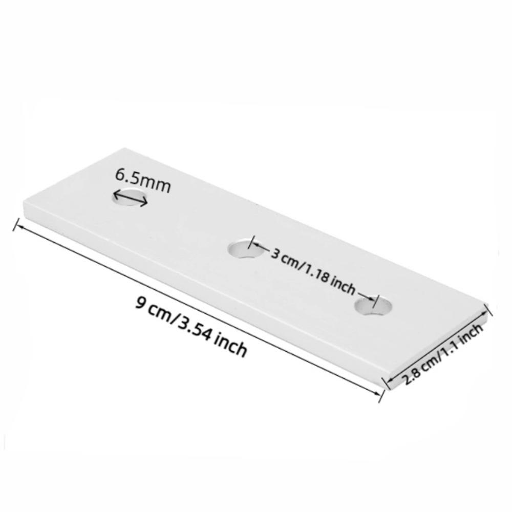 10 pcs Repair Fixing Bracket Straight Joining Plate