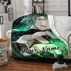 Customizable Genshin Impact7 Throw Blanket – Personalized Name, All-Season Cozy Snug Blanket, Machine Washable, Personalized Blanket