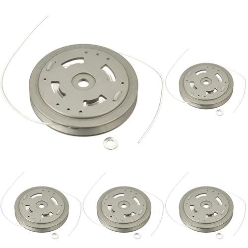 Takagi EARTH MAN TD-F Manual Feed Steel Nylon Line Trimmer Head with 1.5m Square Cord for Weed Grass Brush Cutter