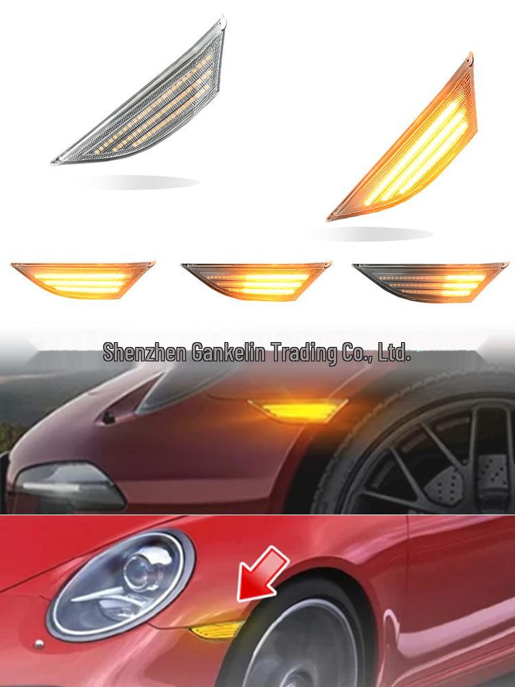 Fits Porsche 911 Carrera 991/981: Dynamic Fender Turn Signal Side Marker Light