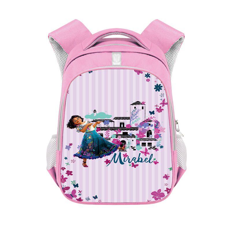 Encanto Mirabel Girls Backpack Waterproof Large Capacity School Bag For Kids