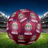 Club Deportivo Guadalajara Print Size 5 Soccer Ball, PU Wear Resistant Football for Match Training and Daily Practice, Birthday Gift for Soccer Fans