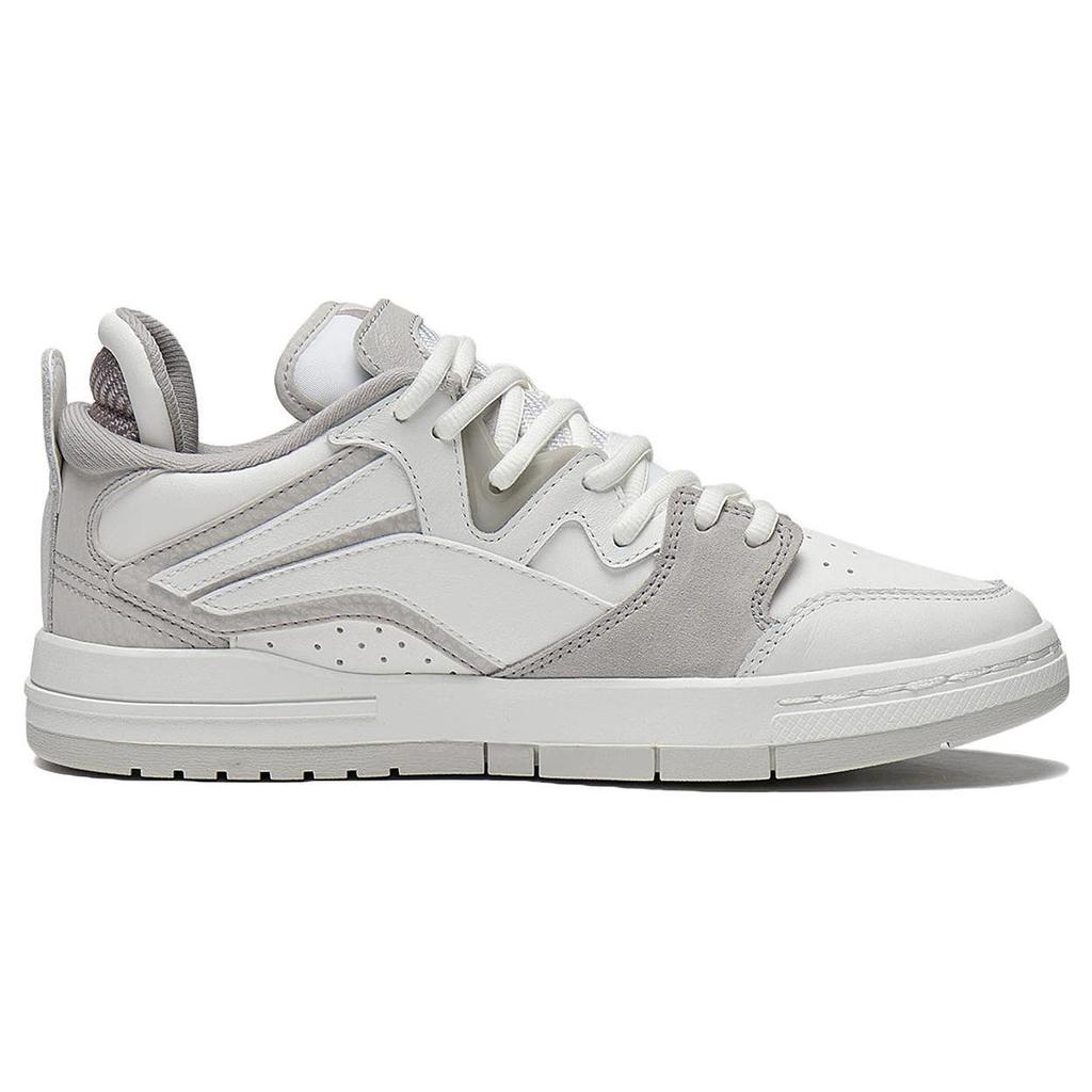 Li Ning Wave PRO Synthetic Leather Slip Resistant Abrasion Resistant Low Top Skateboard Shoes Women's AECT026-2