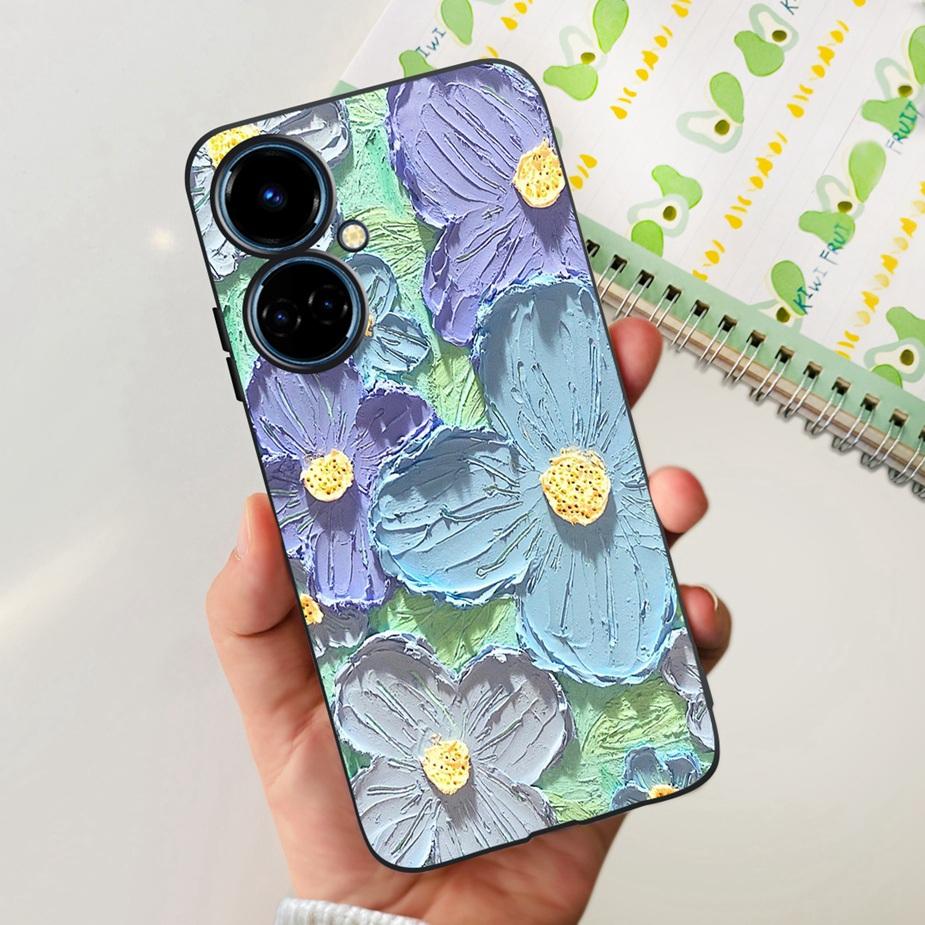 For Tecno Camon 19 Neo Case CH6i New Fashion Painted Cover Soft Silicone Phone Case For Tecno Camon 19 Pro 5G Camon19 Neo Bumper