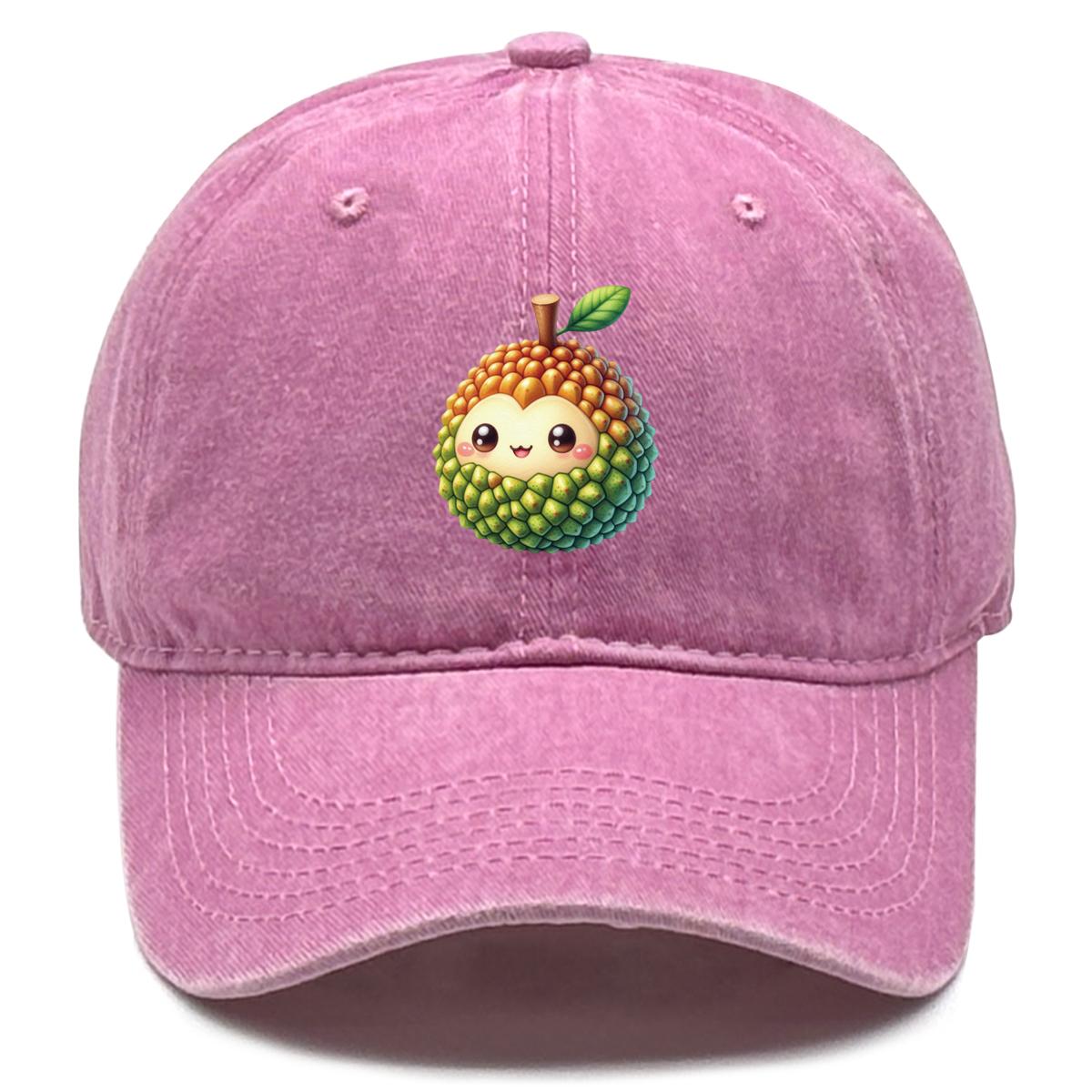 

Мультяшная бейсболка-снэпбек с принтом джекфрута, фруктовая папина шляпа, спортивная посадка, хип-хоп, солнцезащитный козырек, регулируемая бейсболка as the picture розовый