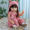 Simulação Bebê Reborn 22 Polegadas 55 cm Bonecas Reborn Realistas Vinil Silicone Completo Lavável Móvel Bonecas Bebê Realistas para Crianças Meninas Reborn