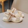 Girls Sandals Summer Bow Casual Shoes Girls Beach Shoes Soft Sole Comfortable Shoes Versatile and Sweet