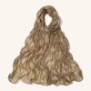Malaysia Soft Ruffled Lurex Gauze Scarf - Breathable Spring/Summer Headscarf