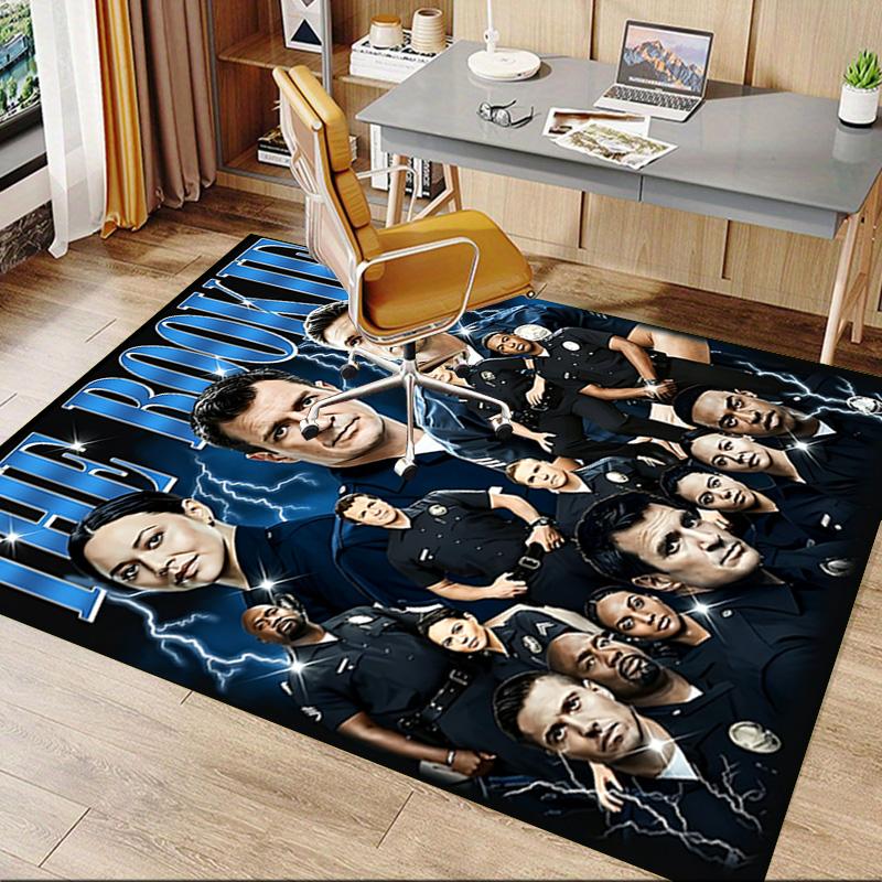 Der Rookie Polizisten Team Teppich Für Spielzimmer Schlafzimmer Wohnzimmer Sofa Heimdeko Kinder Spielbereich Teppich Rutschfeste Fußmatte