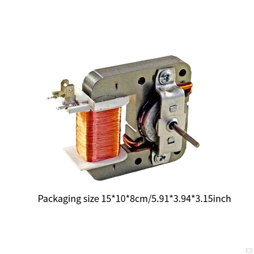 Microwave Oven Fan Motor, Replacement Part Sturdy Metal Premium Professional High Temperature