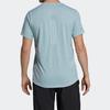 Adidas Half-Sleeve Ice Wind Fitness Sports Short-Sleeved T-Shirt Men Tops Smoky-Grey FI2779