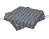Vargottam Perfect Outdoor Indoor Square Corner Seat Cushions Water-Resistant Lounge Chair 18.5" X 16" Home Office Patio Furniture