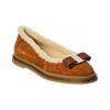 Ferragamo Varina Suede   Wool Ballet Flat New Vicuna