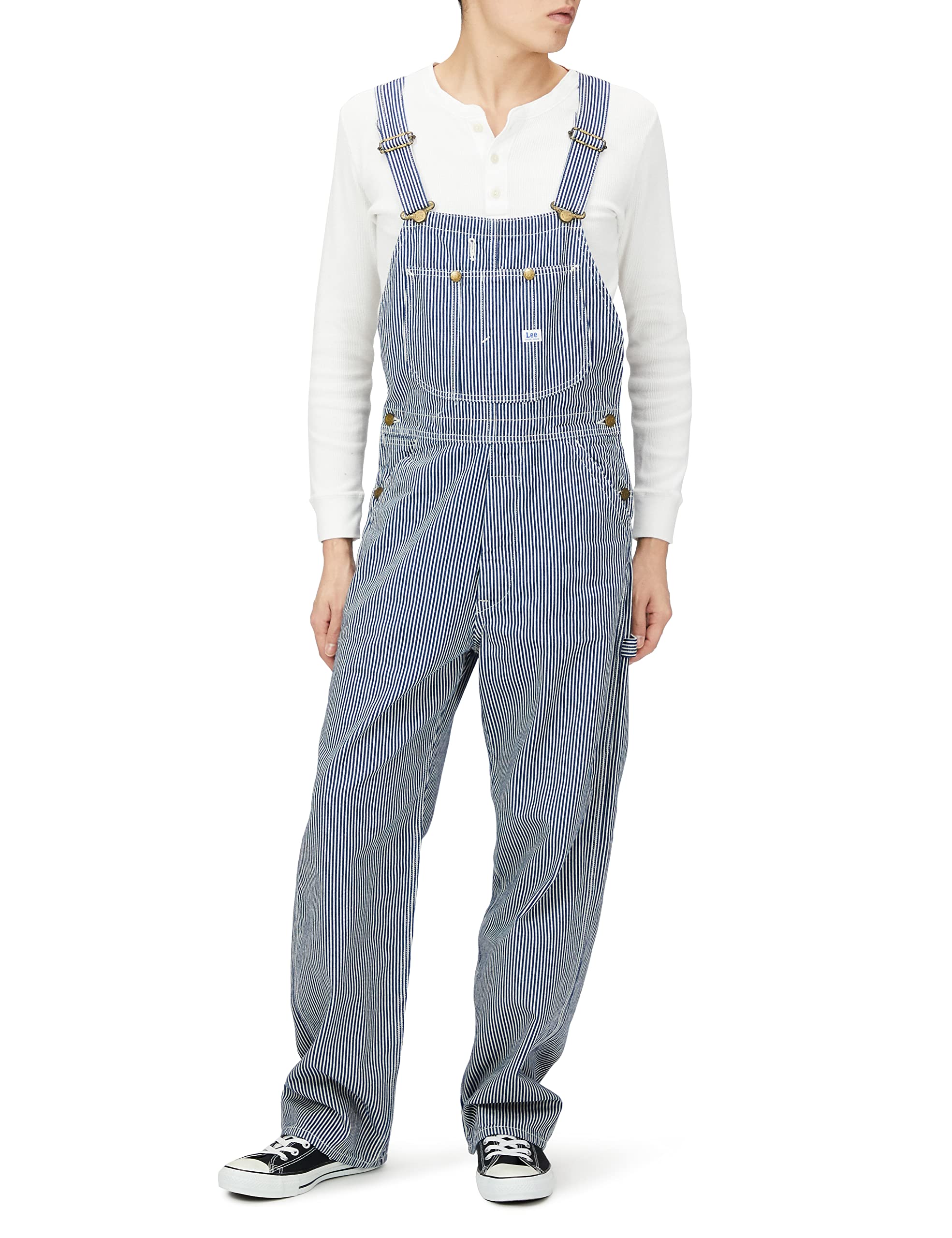 

Джинсовый Большой L [Lee] Комбинезон, Салопет, Размер, Унисекс, LM7254, Гикори,