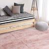 Extra Soft Thin and Flexible Pink Rug 160x230