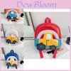 Adorable Cartoon Car Backpack For Kids Gender Neutral Perfect For Kindergarten Students