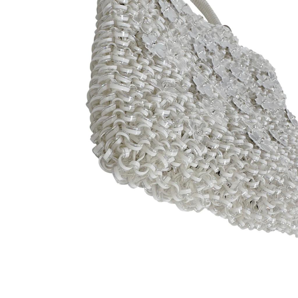 ANTEPRIMA Tote Bag Party bag Handbag Wire bag wire white Women Used