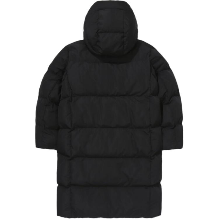 FILA Down Jackets Unisex Black Hooded Thickened FS254DJ01X005014
