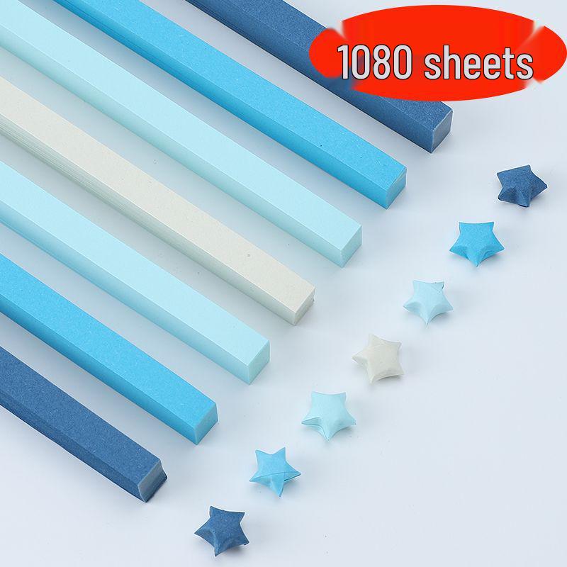 

Gradient Origami Star Paper Strips for DIY Crafts and Kindergarten Projects 540 sheets