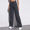High-waisted wide-leg jeans for women, new slim-fit straight-leg versatile vintage American style with a nice drape