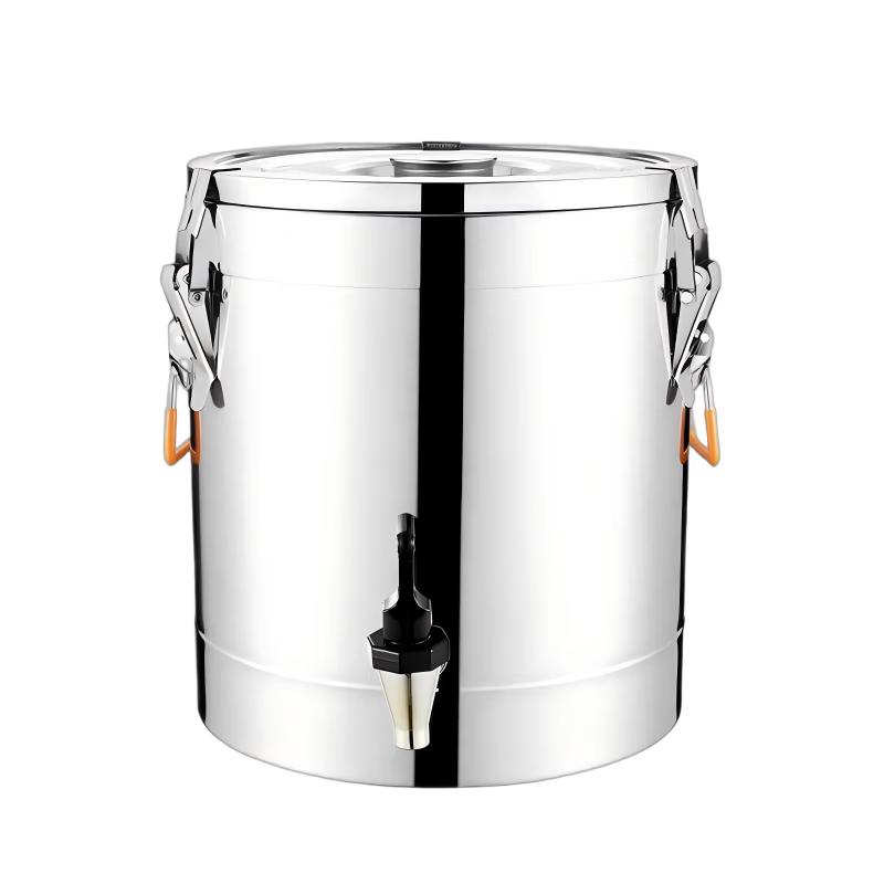Renge 304 Stainless Steel Double-Layer Insulated Commercial Food Bucket 50L